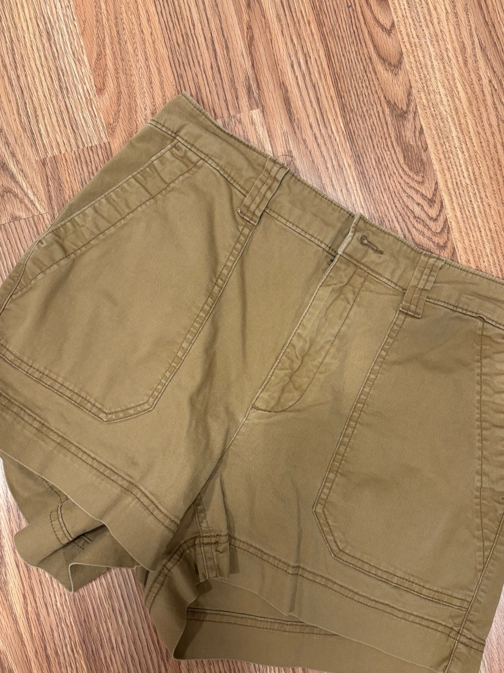 Old Navy Olive Utility Shorts